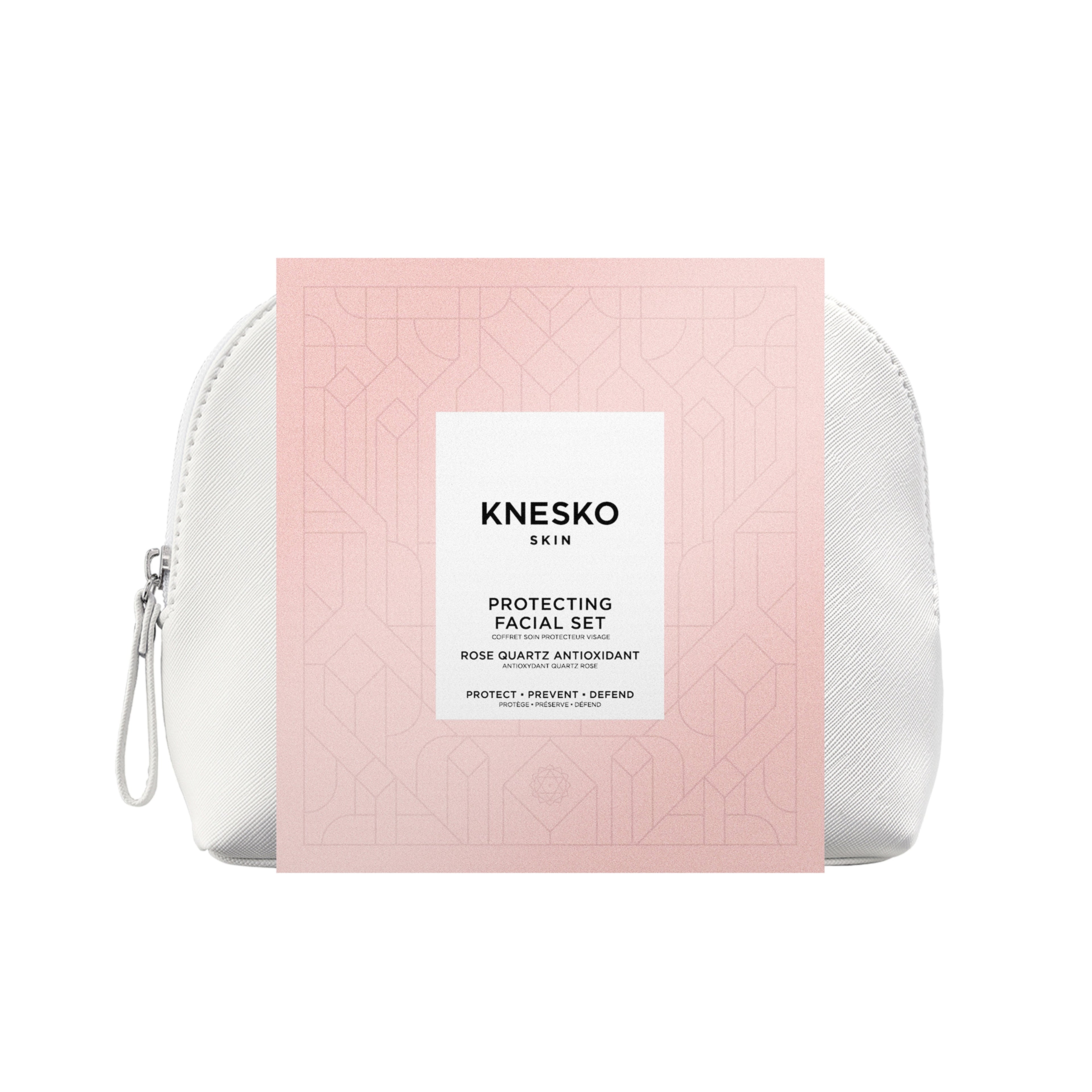 Rose Quartz Antioxidant Protecting Facial Set
