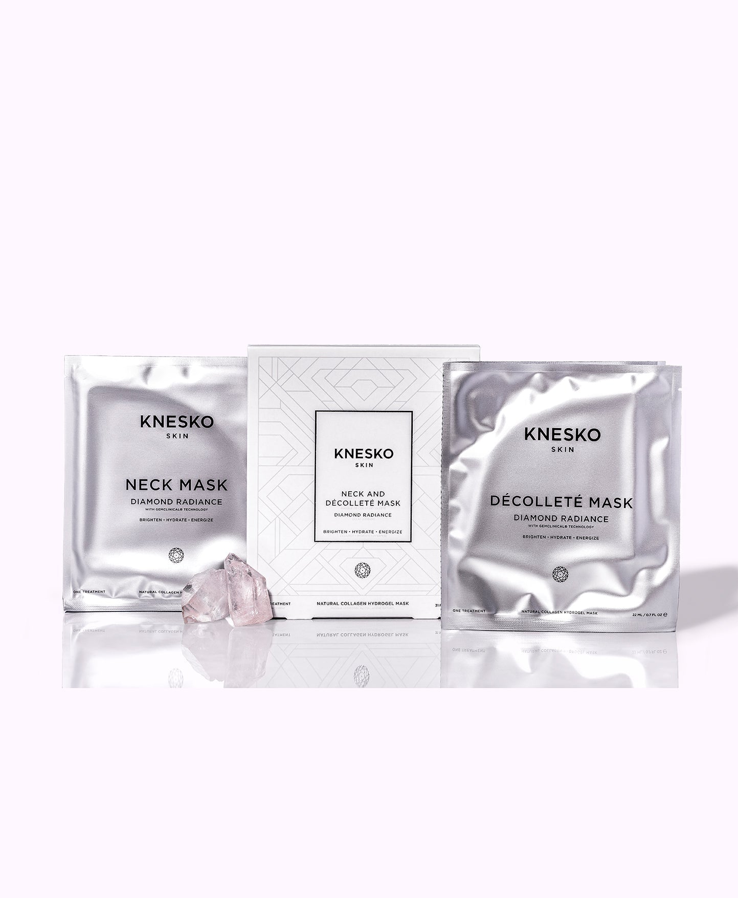 Diamond Radiance Neck and Decollete Mask Combo