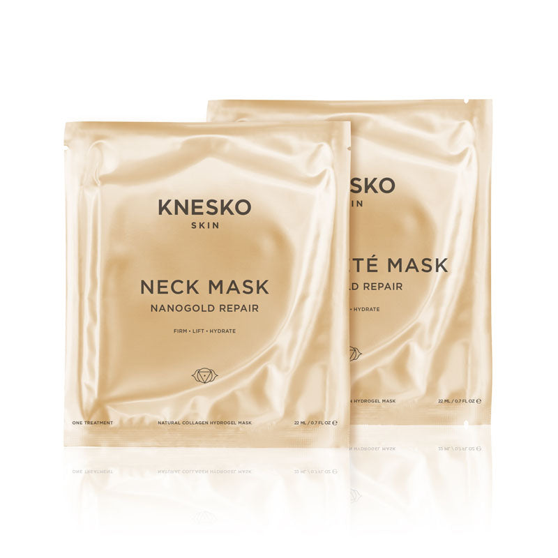 Gold Repair Neck and Decollete Mask Combo