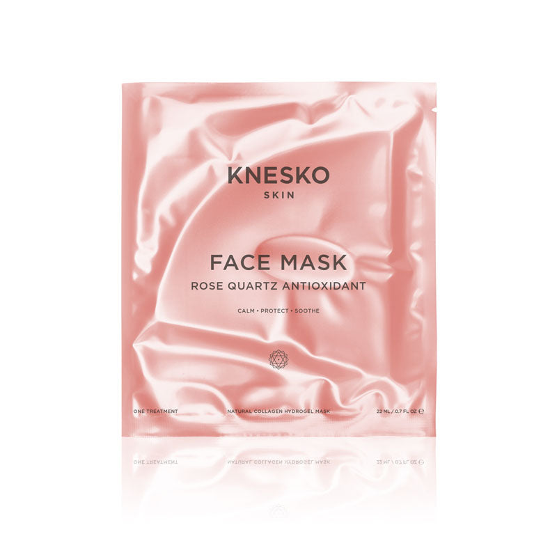 Rose Quartz Antioxidant Collagen Face Mask