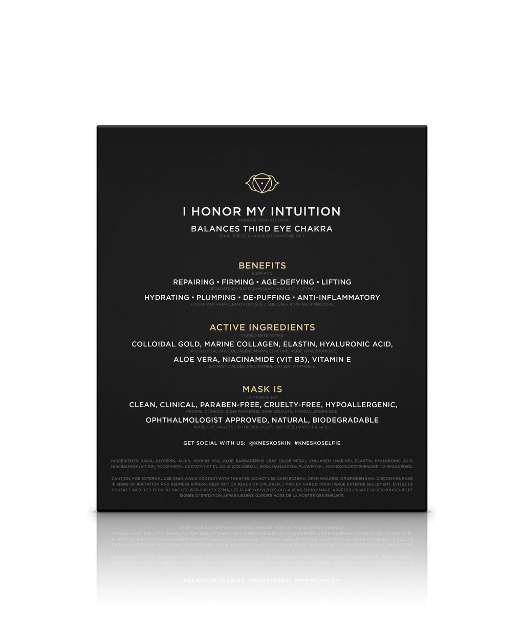 Gold Repair Neck and Decollete Mask Combo