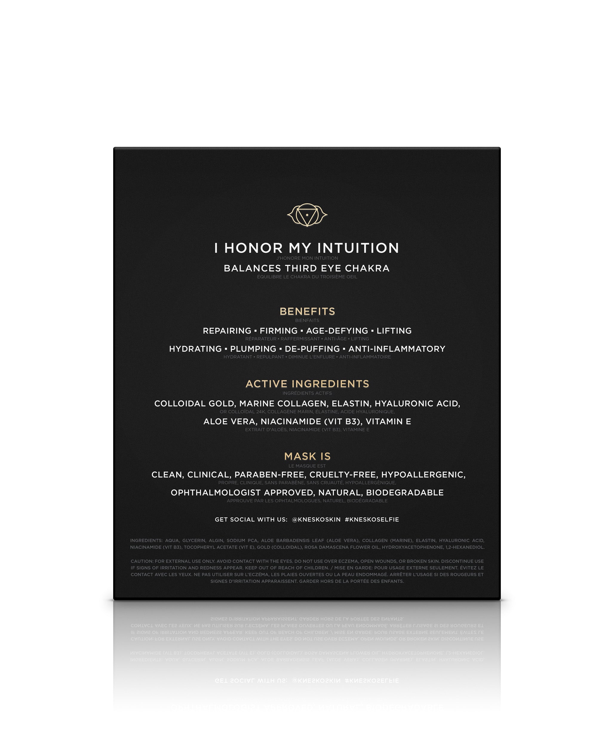 Gold Repair Neck and Decollete Mask Combo