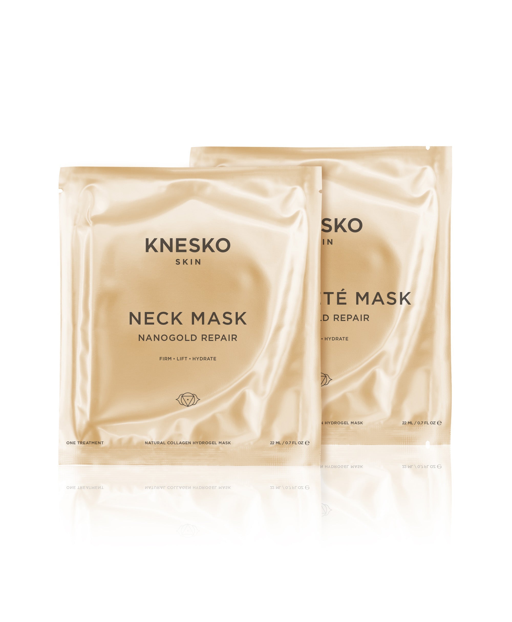 Gold Repair Neck and Decollete Mask Combo