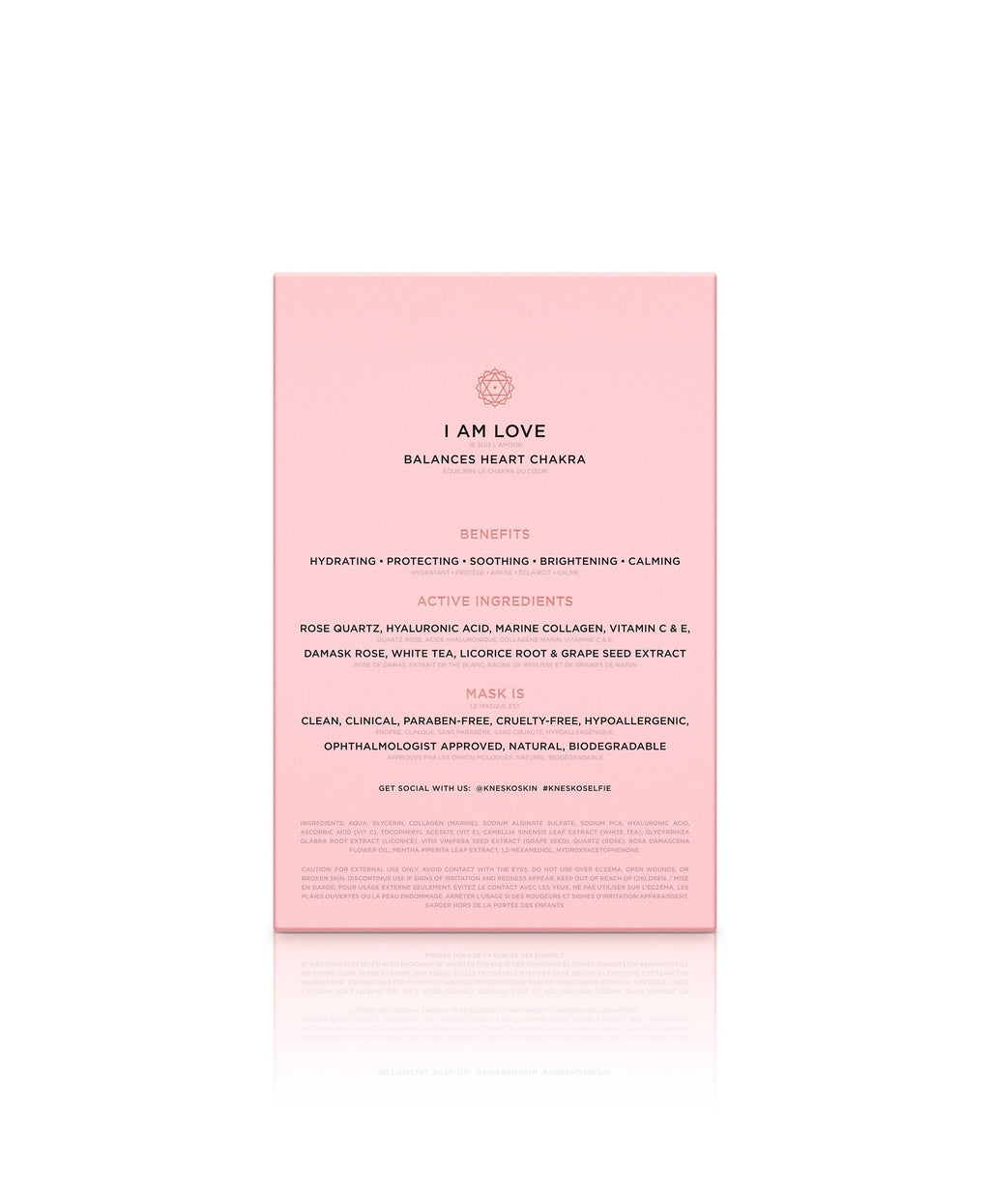Rose Quartz Antioxidant Collagen Eye Mask