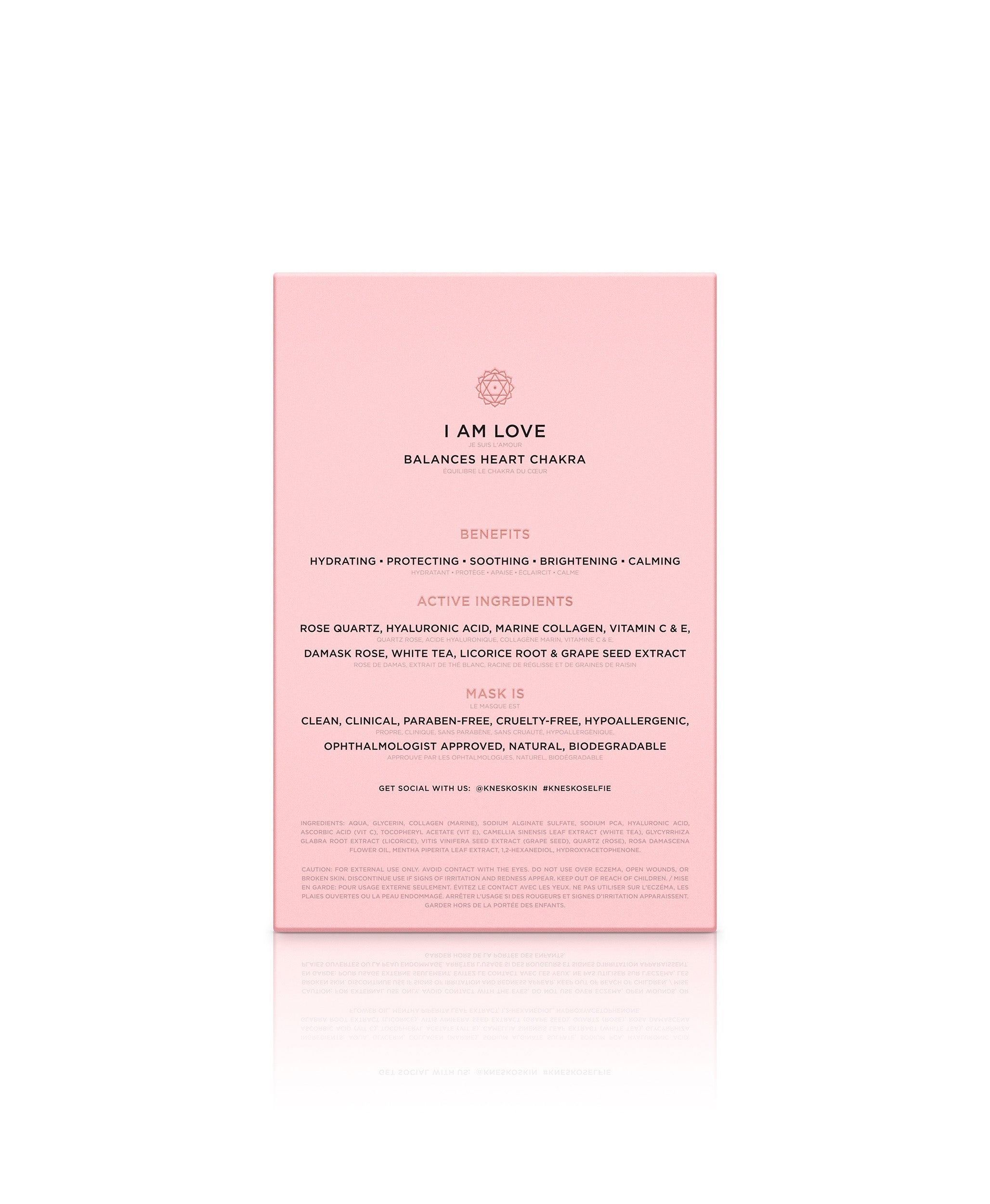Rose Quartz Antioxidant Collagen Eye Mask