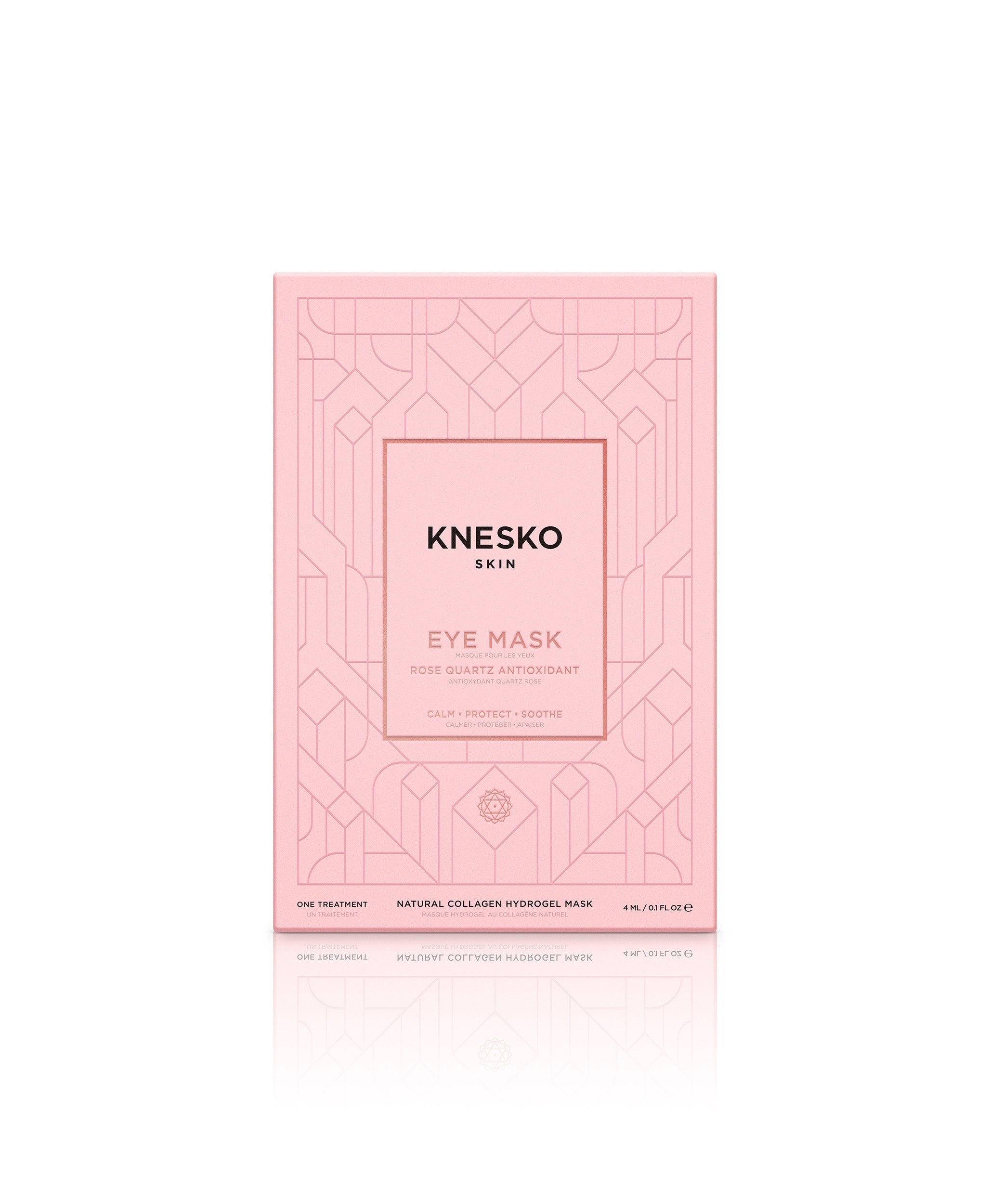 Rose Quartz Antioxidant Collagen Eye Mask