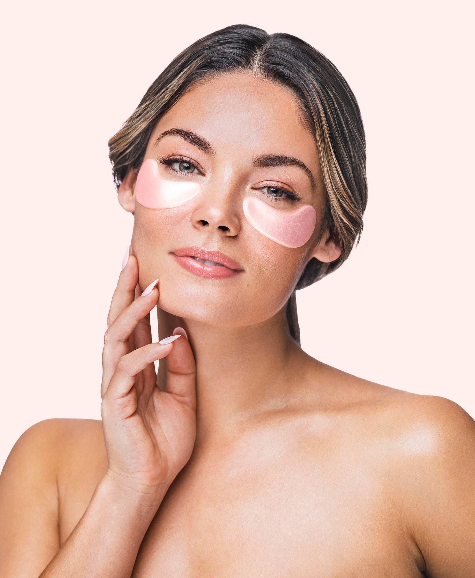 Rose Quartz Antioxidant Collagen Eye Mask