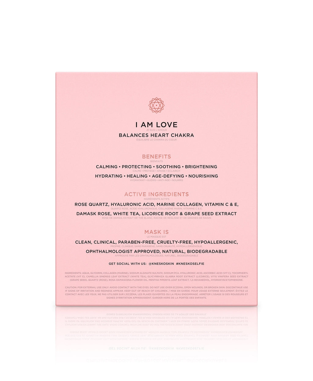 Rose Quartz Antioxidant Collagen Face Mask