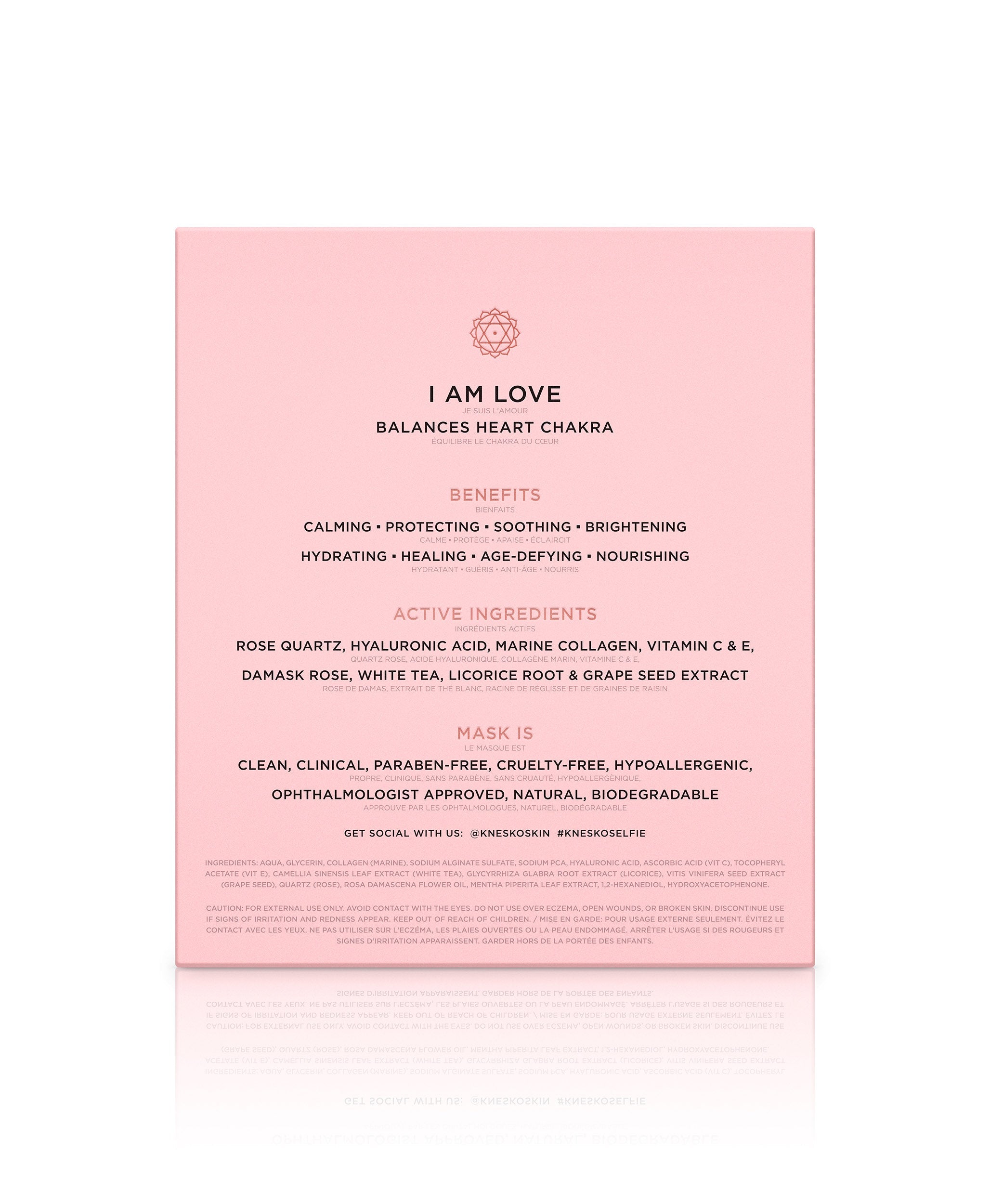 Rose Quartz Antioxidant Collagen Face Mask